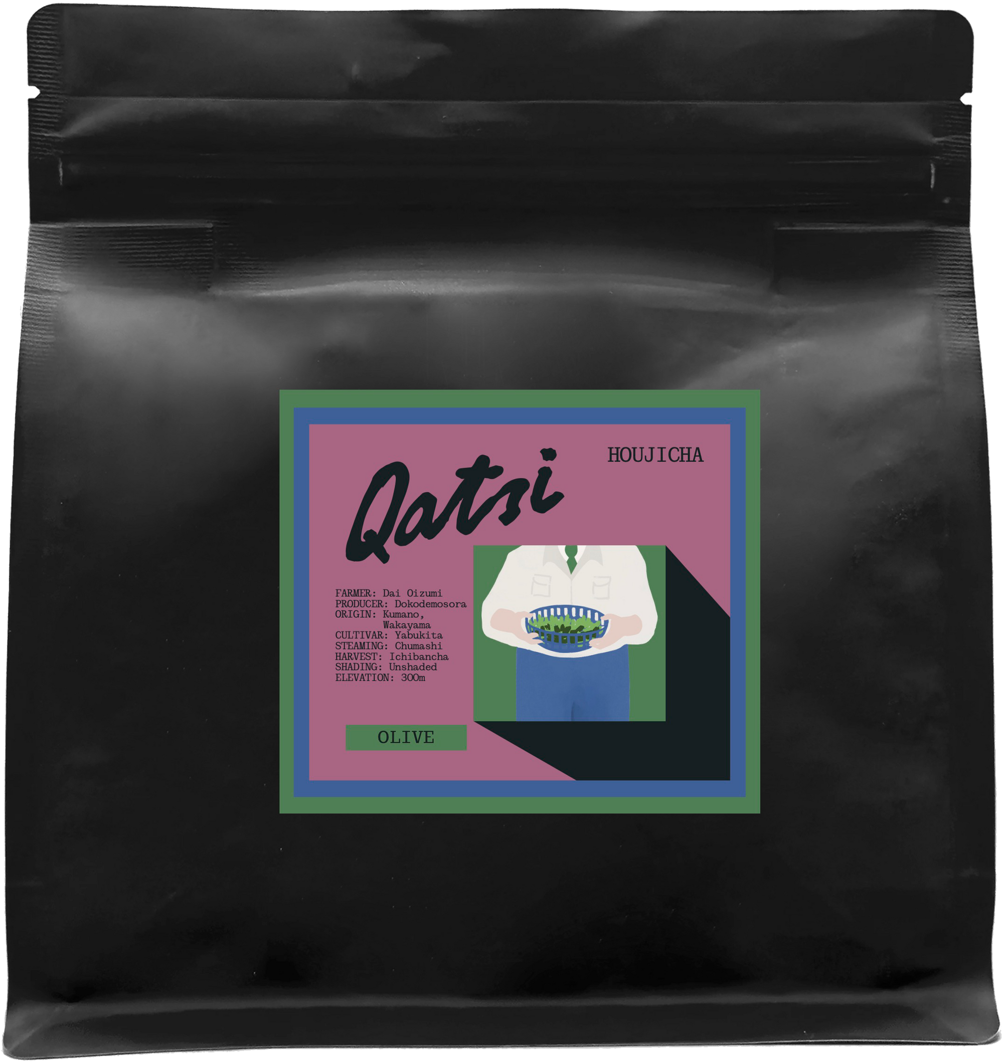 'Olive' Houjicha Yabukita