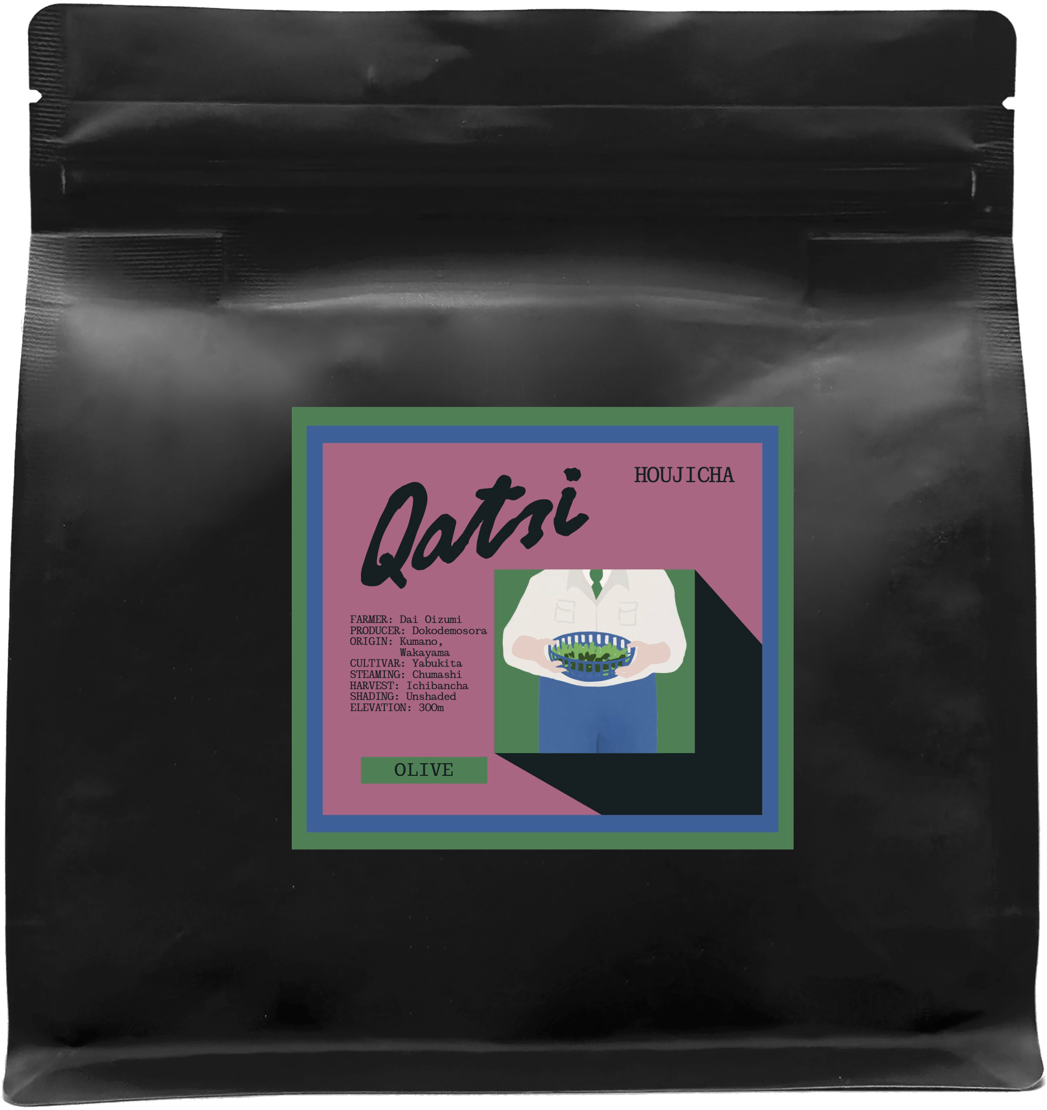 'Olive' Houjicha Yabukita